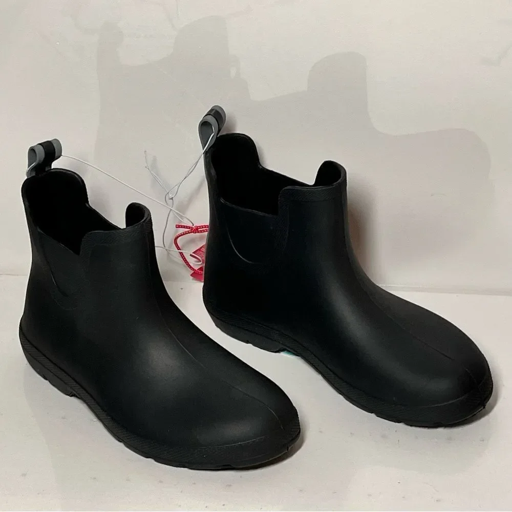 Totes Everywear Technology Chelsea Ankle Rain Boots